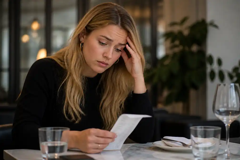 Jip de Boer (26) blijft achter met restaurantrekening van 400 euro na eerste date