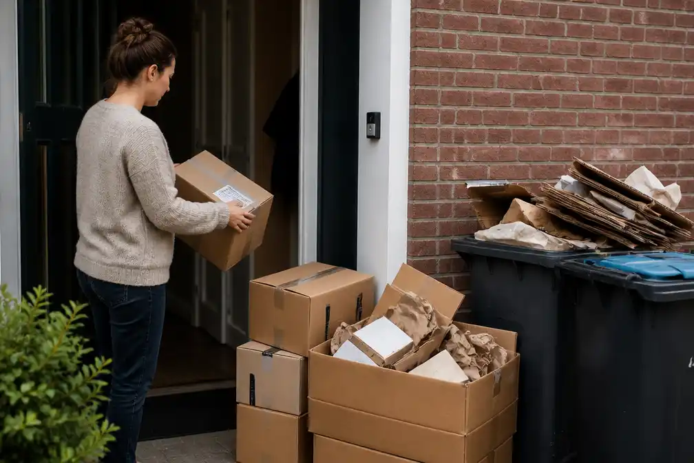 Gewerkt aan statiegeldsysteem voor pakketjes tegen groeiende kartonberg