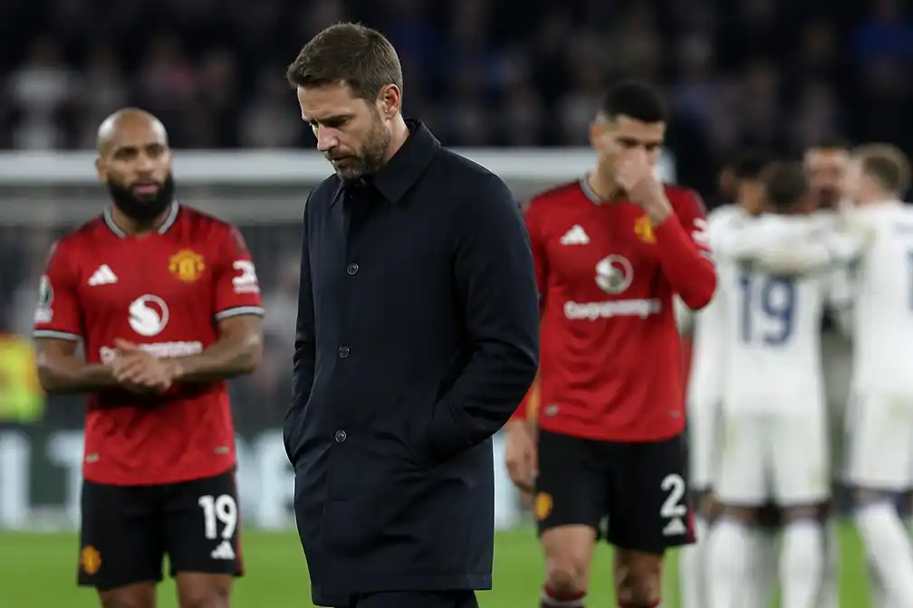 Manchester United morst punten bij Leeds en blijft al zes duels zonder zege