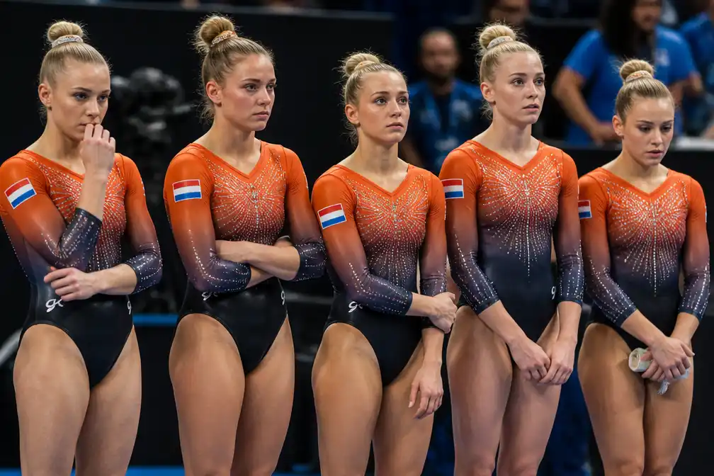 Nederlandse turnsters vrezen na 158,029 punten voor landenfinale op WK