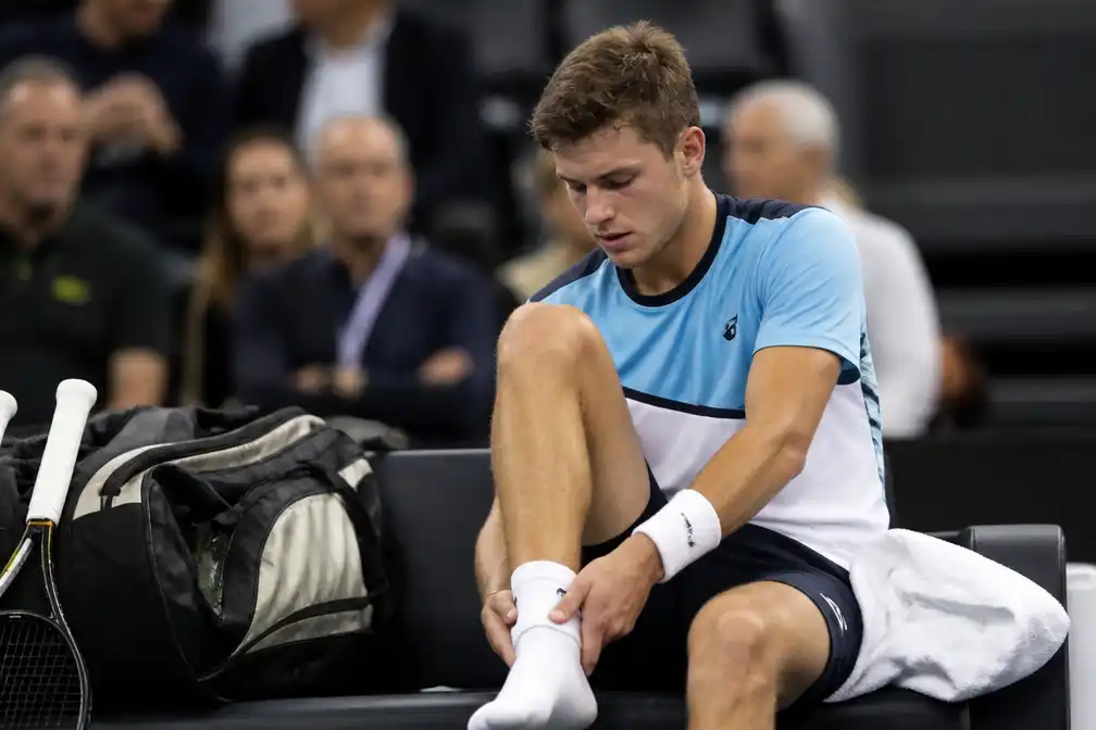 Alexander Blockx zegt European Open in Brussel af door enkelblessure