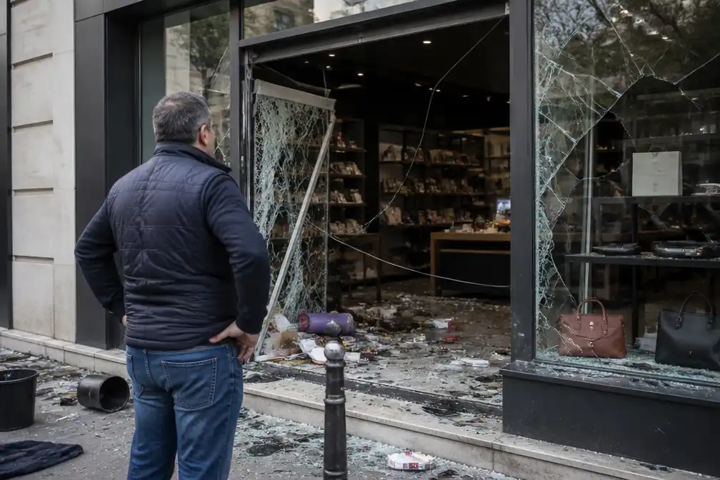 Frankrijk biedt renteloze leningen aan winkeliers die door rellen zijn getroffen