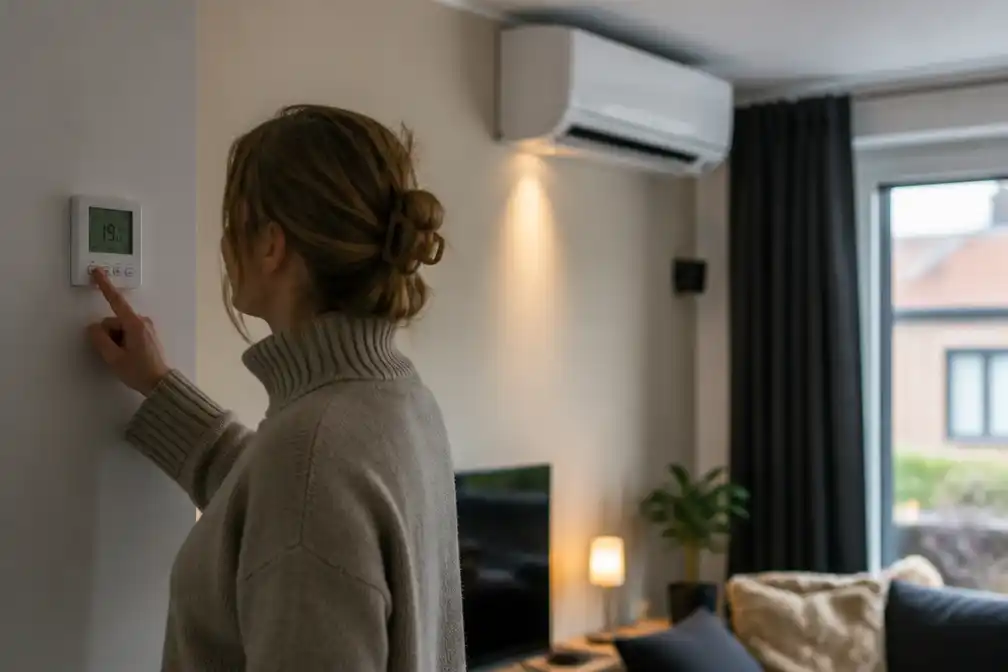 Meer huishoudens verwarmen elektrisch met de airco om gas te besparen
