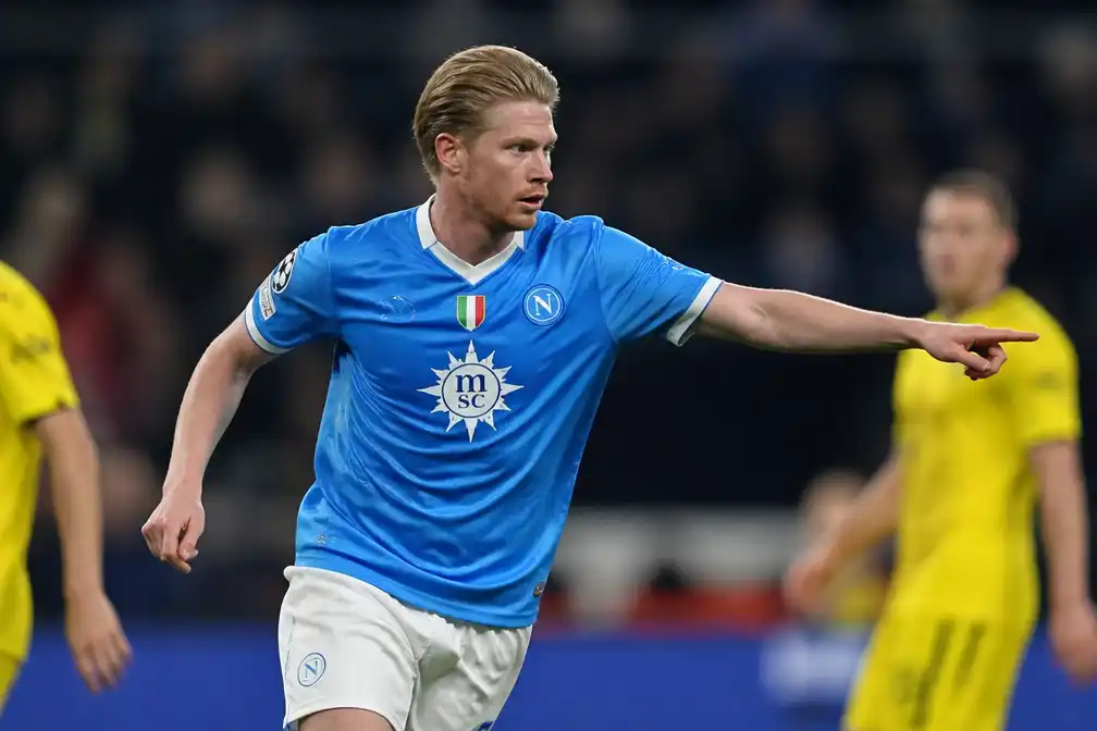 De Bruyne schittert in diepere rol bij Napoli-zege op Bodø/Glimt