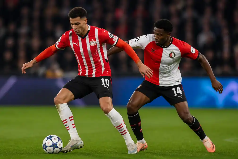 PSV en Feyenoord innen flinke Champions League-premie en pakken elk een zege