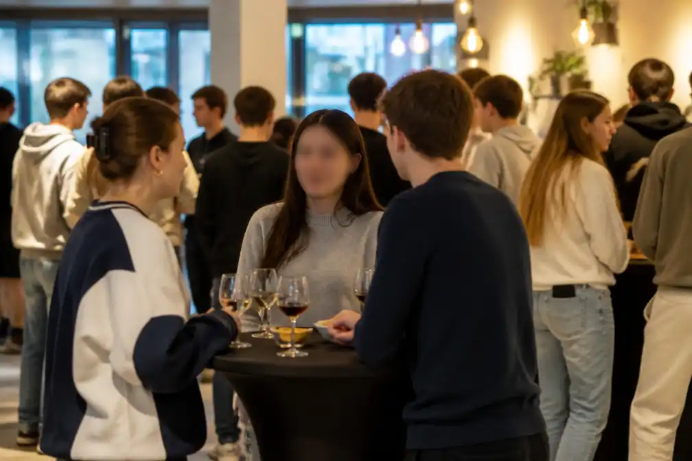 Leerlingen Kompaz Zaventem organiseren afterwork voor De Warmste Week