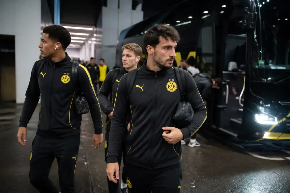 Dortmundse spelers douchen niet in Bakoe uit vrees voor legionella
