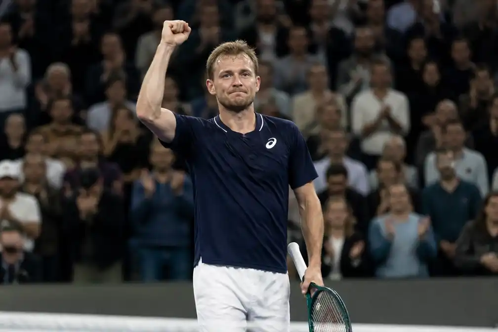 Goffin verslaat Bertola op European Open en stelt afscheidshulde uit