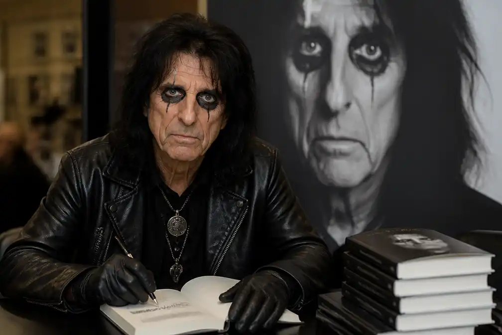 Memoires van Alice Cooper bovenaan Britse bestsellerlijst