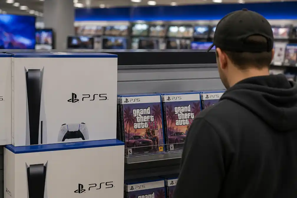 PlayStation 5-verkoop in VS bijna kwart hoger in aanloop naar GTA VI