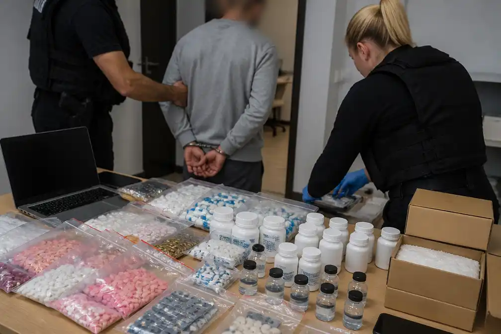 Politie houdt drie aan en sluit 30 sites om illegale pillen na drie doden