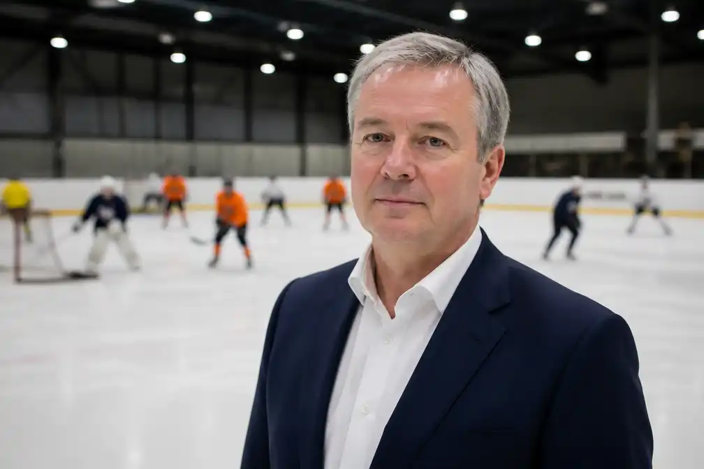 IJshockeydirecteur Van Gerwen wil sport groter maken, van influencers tot AI