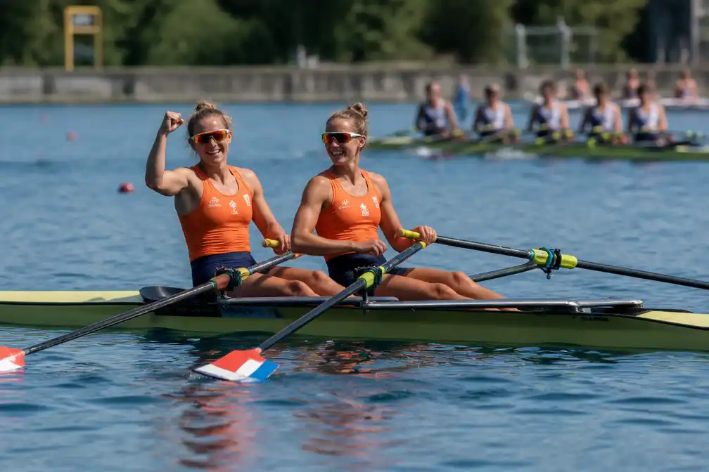 Nederlandse roeiers pakken twee gouden medailles in Luzern