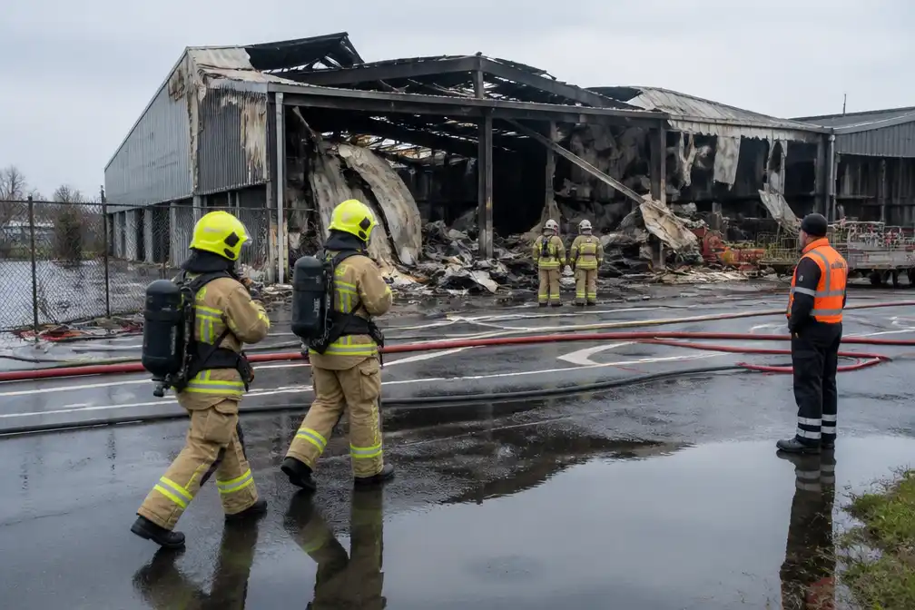 Brand in loods Kortrijk onder controle, parket ziet aanwijzingen voor drugslabo