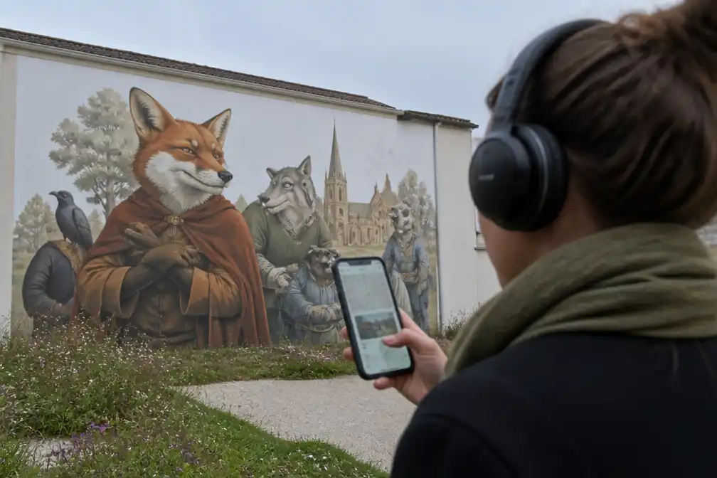 Lokeren sluit Reynaertjaar af met audiotour en muurschildering in Daknam
