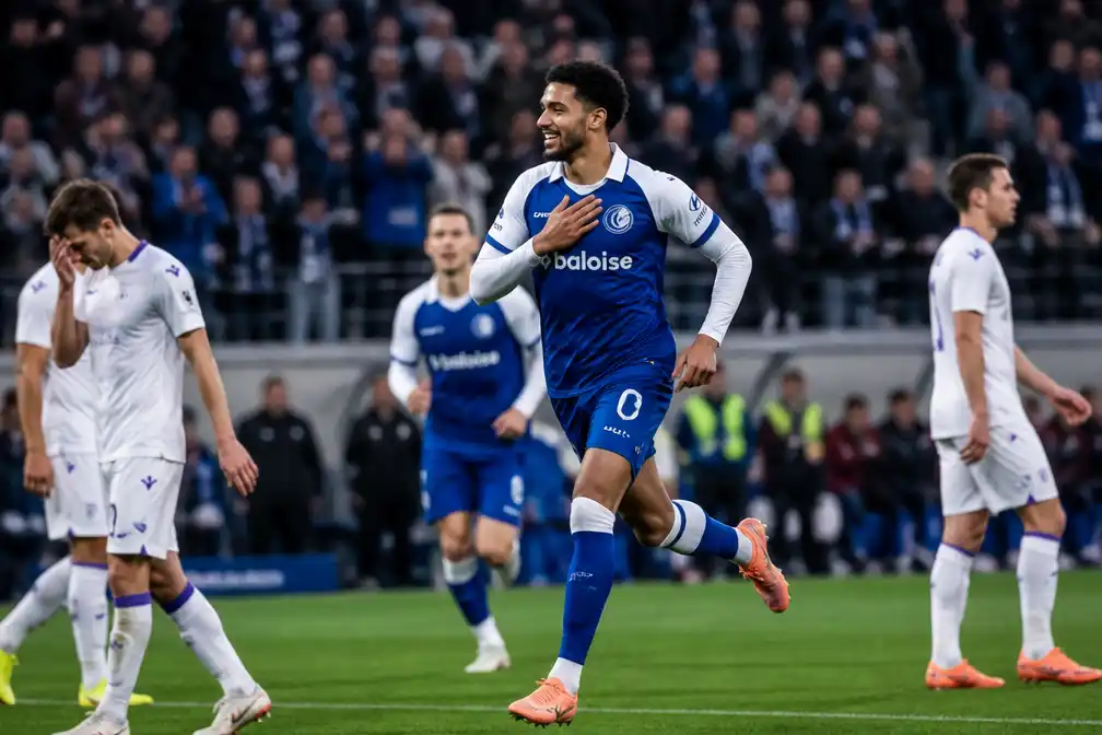 Efficiënt AA Gent bezorgt Anderlecht zware nederlaag, Araujo goed voor drie assists