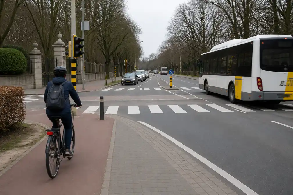 Fietsoversteek aan Westerbegraafplaats in Gent wordt veiliger na dodelijk busongeval