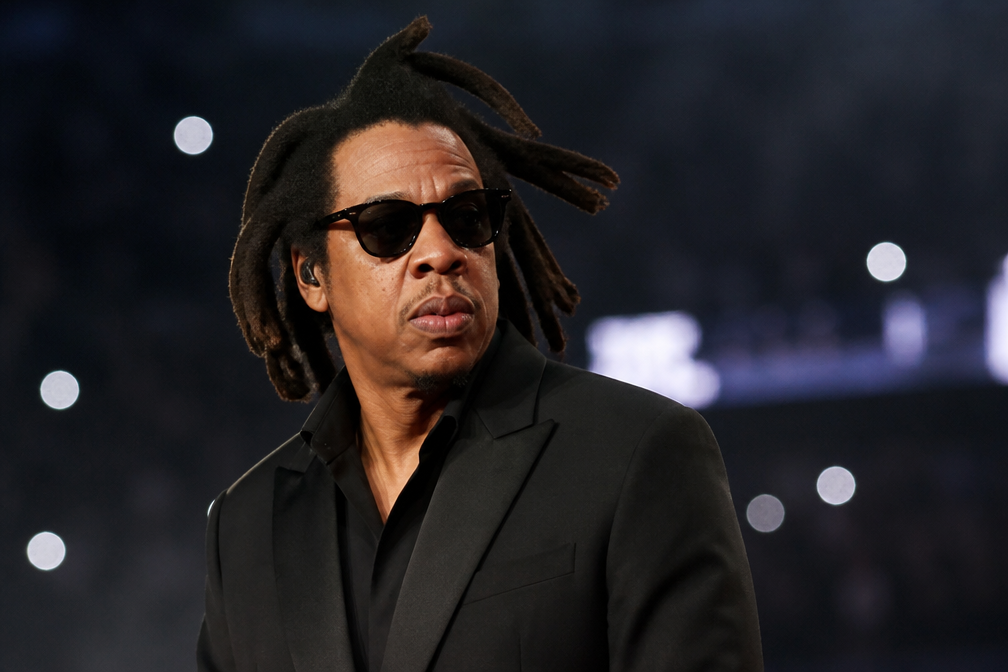 Jay-Z treedt op tijdens de rustpauzeshow van de Super Bowl 2027