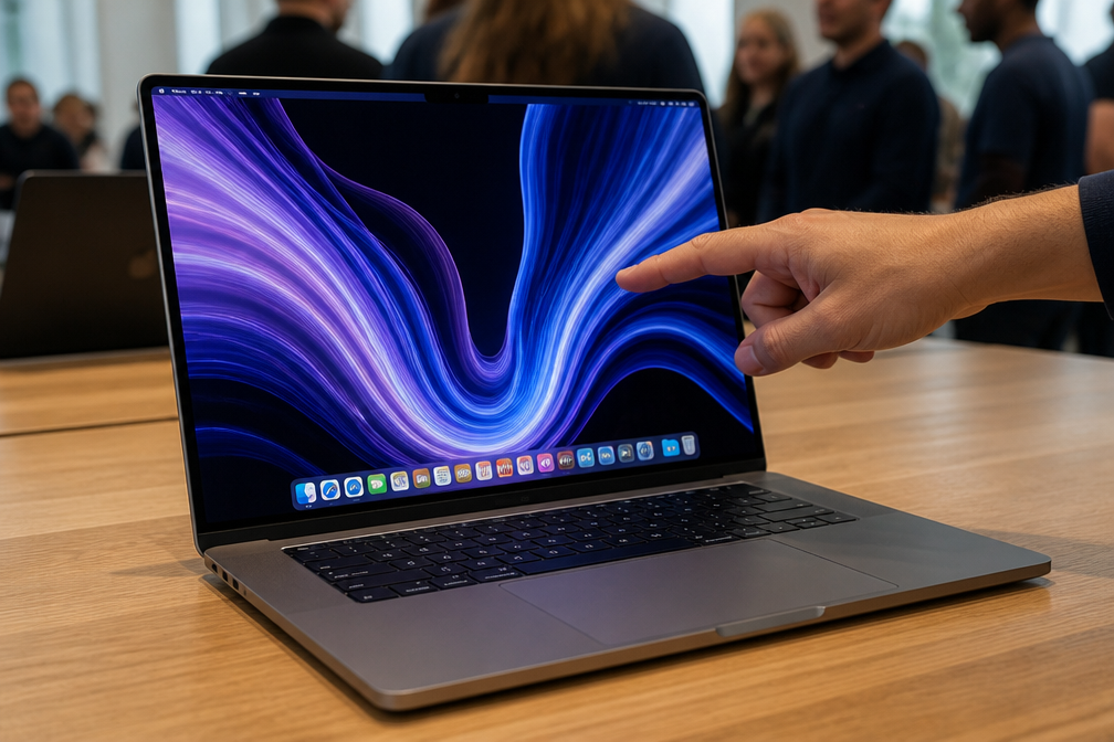 Apple stelt eerste MacBook Pro met touchscreen en oledscherm voor, vanaf 3349 euro