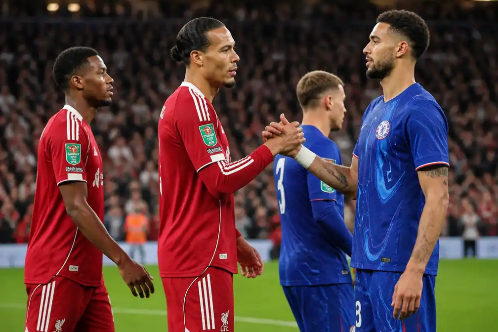 Liverpool verslaat Chelsea na strafschoppen (6-5) en bereikt kwartfinale League Cup
