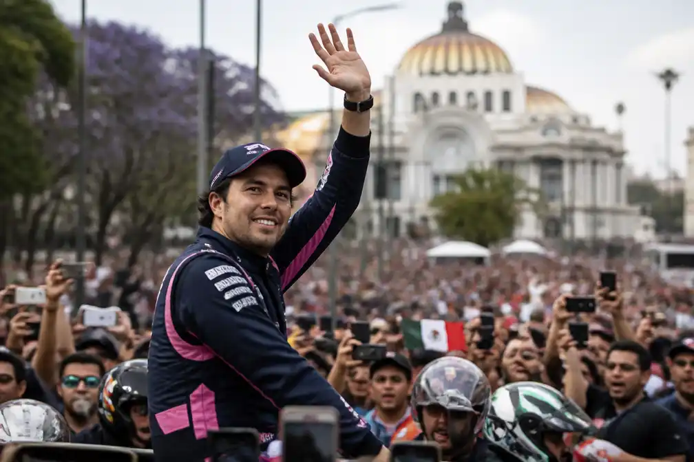Terugkeer van Sergio Pérez in Formule 1 zorgt voor feeststemming in Mexico-Stad