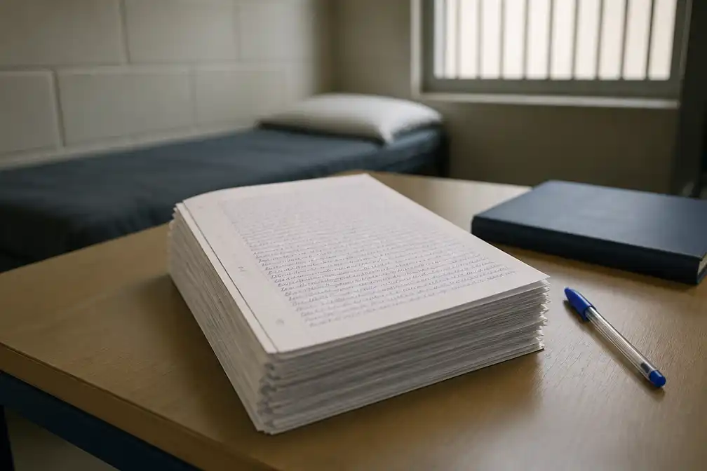 Zedenverdachte Jan B. schrijft 900 pagina's handgeschreven tekst in voorarrest
