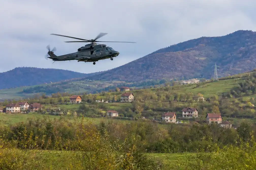 Italiaanse EUFOR-helikopter stort neer in noordoost-Bosnië, meerdere doden
