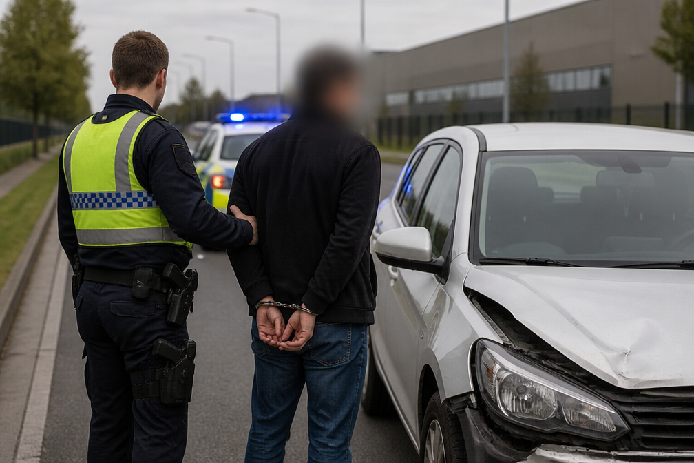 Bestuurder met levenslang rijverbod opgepakt na vluchtmisdrijf in Willebroek, 2,32 promille alcohol