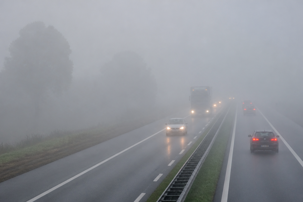 KNMI waarschuwt met code geel voor dichte mist in Noord-Nederland