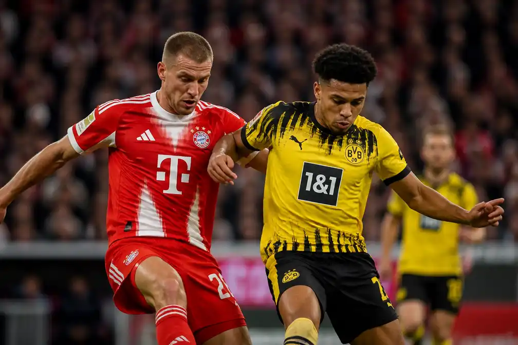 Bayern München en Borussia Dortmund spelen 2-2 in Bundesliga-topper