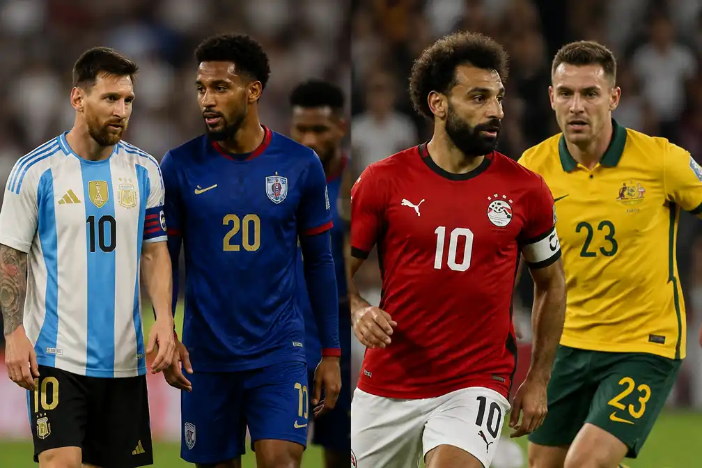 Argentinië treft debutant Kaapverdië, Egypte tegen Australië in WK-achtste finales