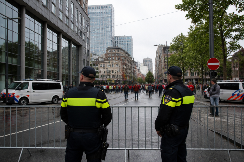 Rotterdam bereidt zich voor op drukte na WK-wedstrijd Marokko-Canada