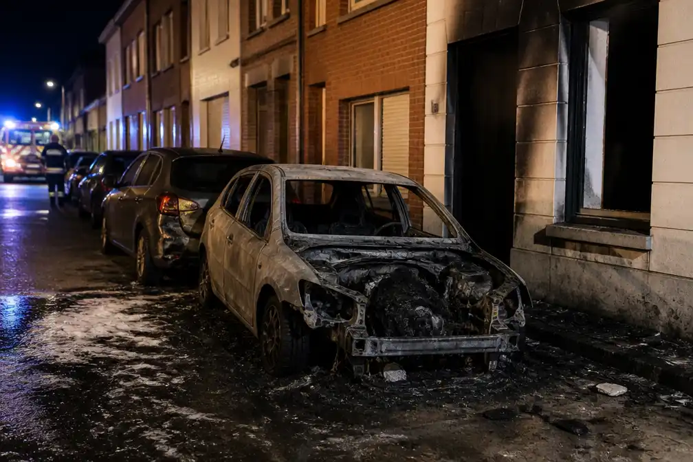 Autobrand in Willebroek beschadigt drie wagens en woning