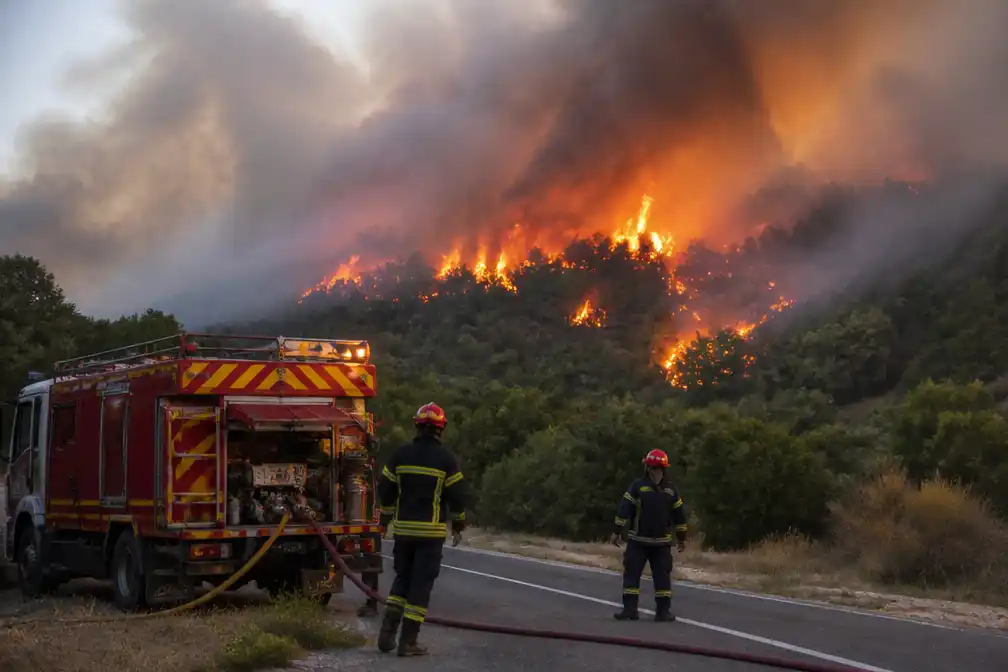 Natuurbrand verwoest 930 hectare in Zuid-Frankrijk, honderden brandweerlieden ingezet