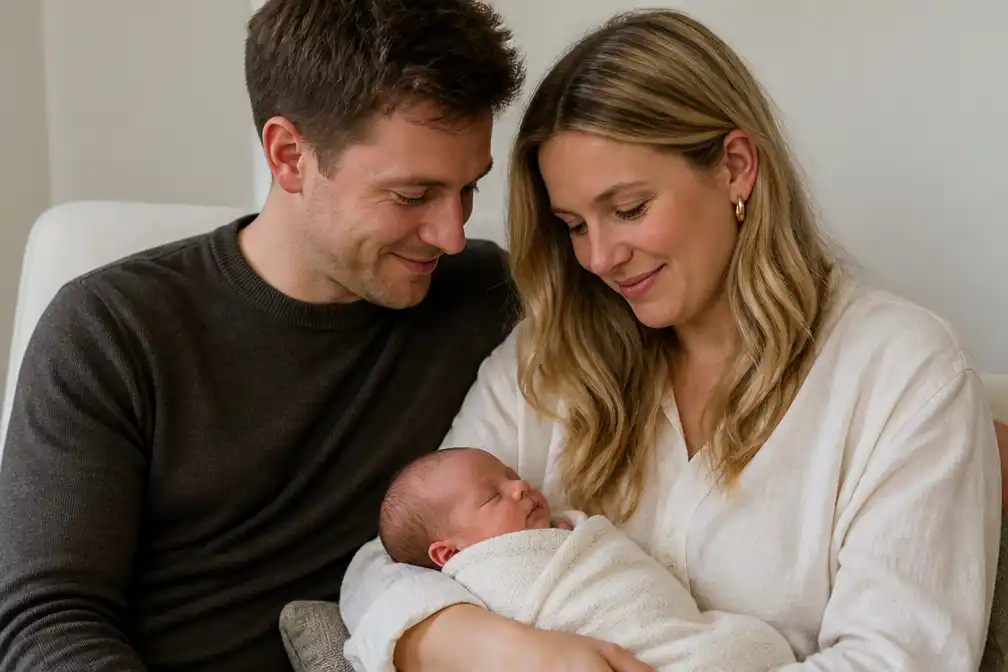 Blind Getrouwd-koppel Jidse en Jorina verwelkomen eerste dochtertje Pixie