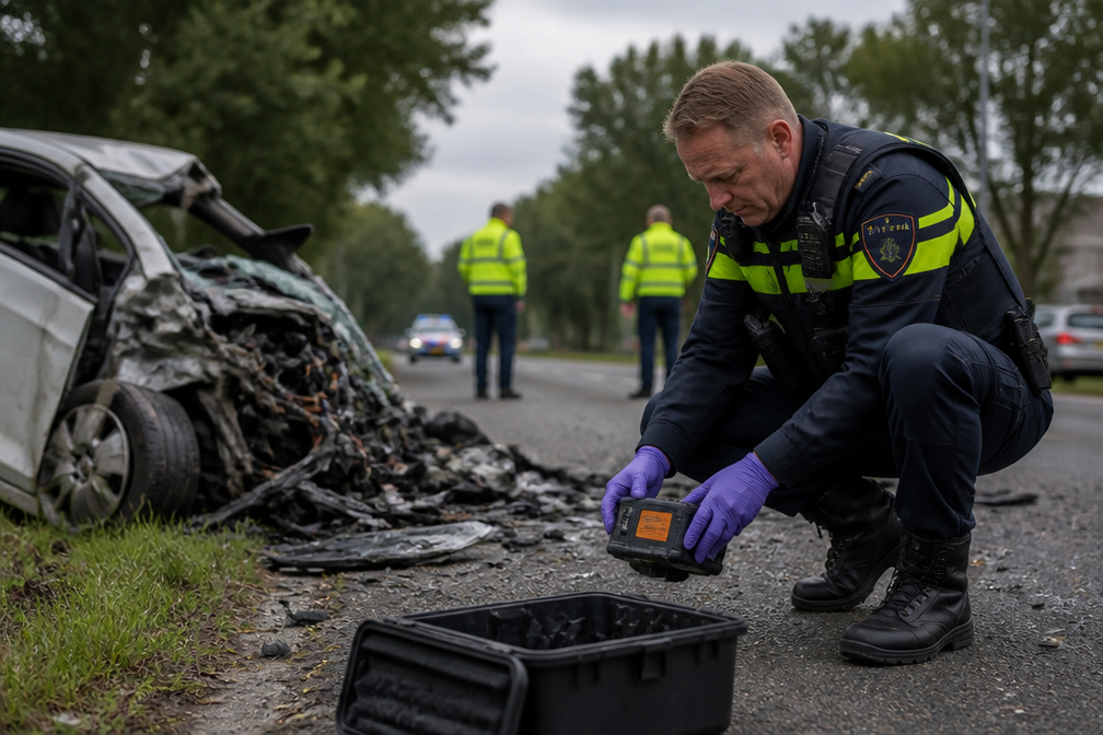 Vier doden bij crash Heibloem; politie onderzoekt black box