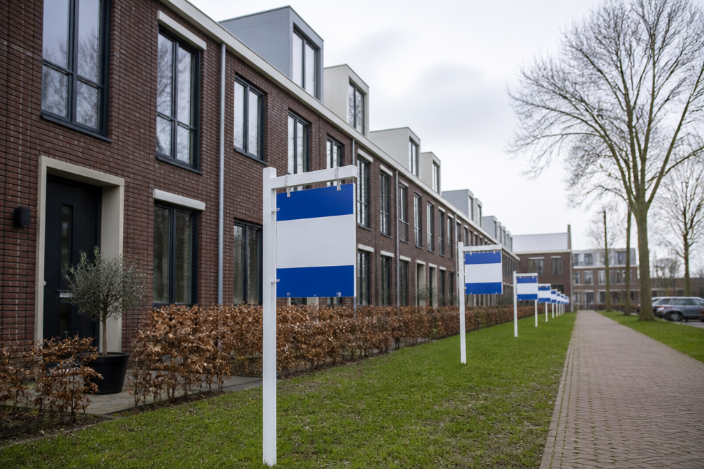 Record aanbod woningen remt prijsstijging in tweede kwartaal 2026