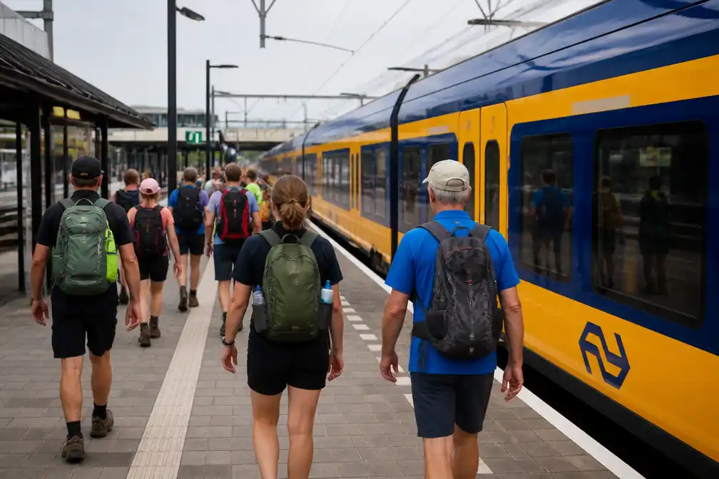 NS en Arriva zetten extra en langere treinen in voor Nijmeegse Vierdaagse