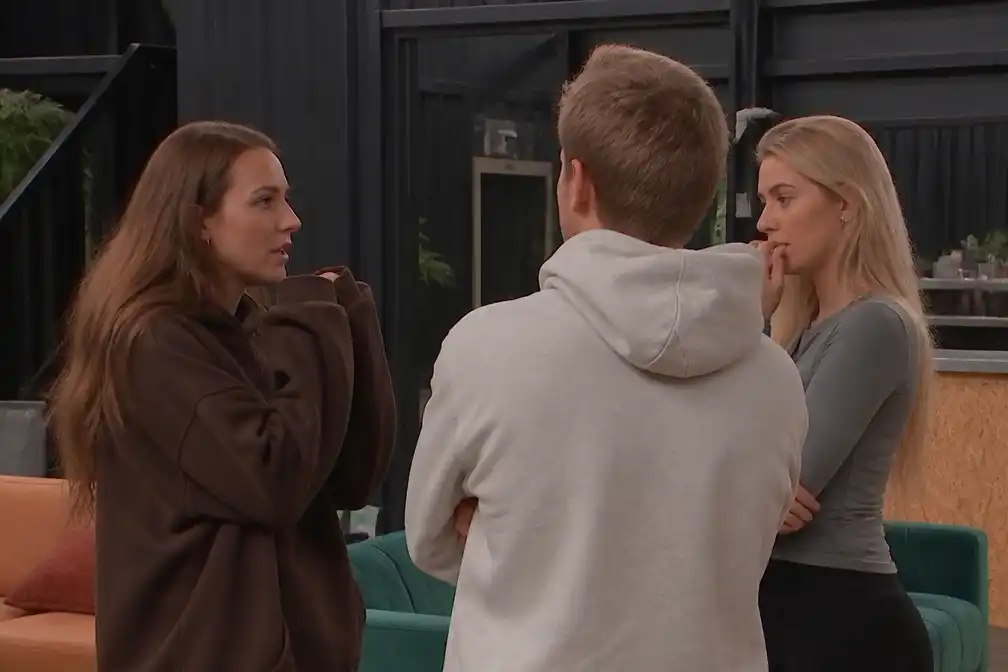 Fabiënne confronteert Diederik met gevoelens voor Anouk in De Bondgenoten