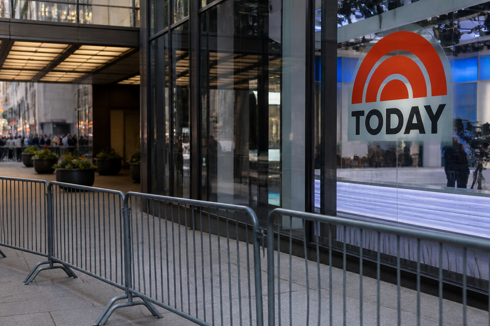 Man aangeklaagd na binnendringen studio The Today Show