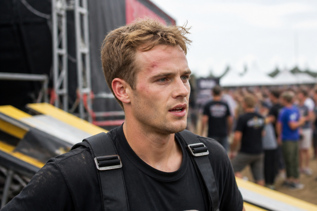 Stuntman Jim van Nes na mislukte stunt terug op Zwarte Cross: knie tegen hoofd
