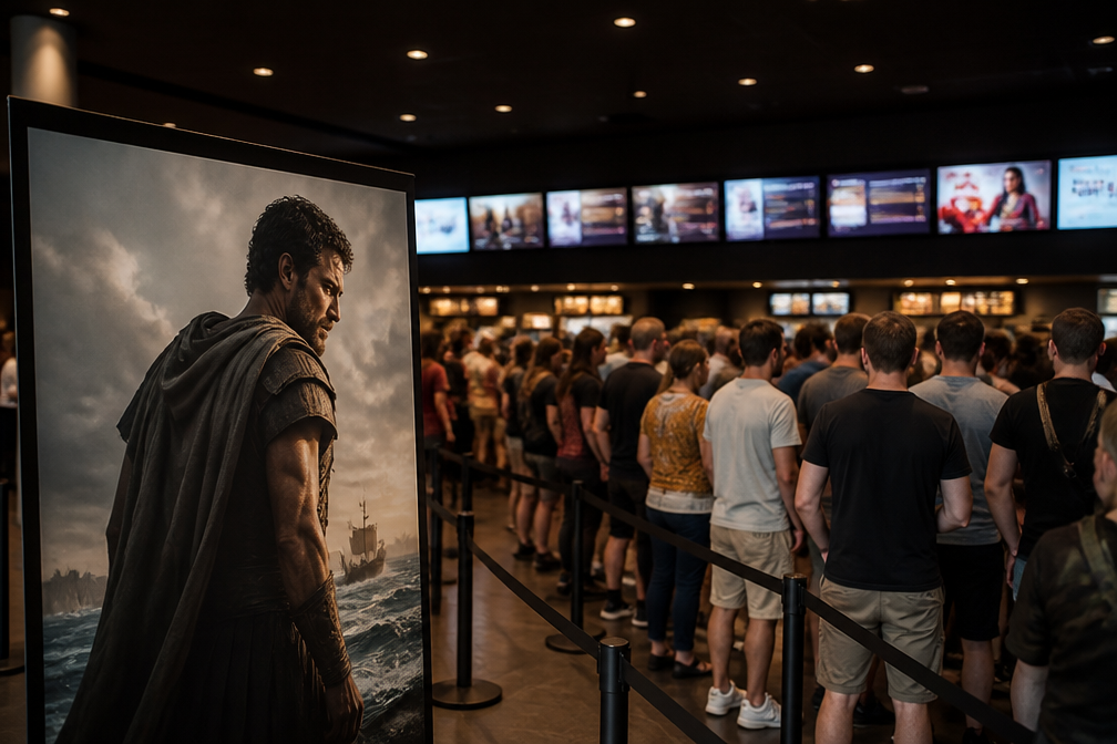 Nolans 'The Odyssey' verbreekt op openingsdag records in Nederlandse bioscopen