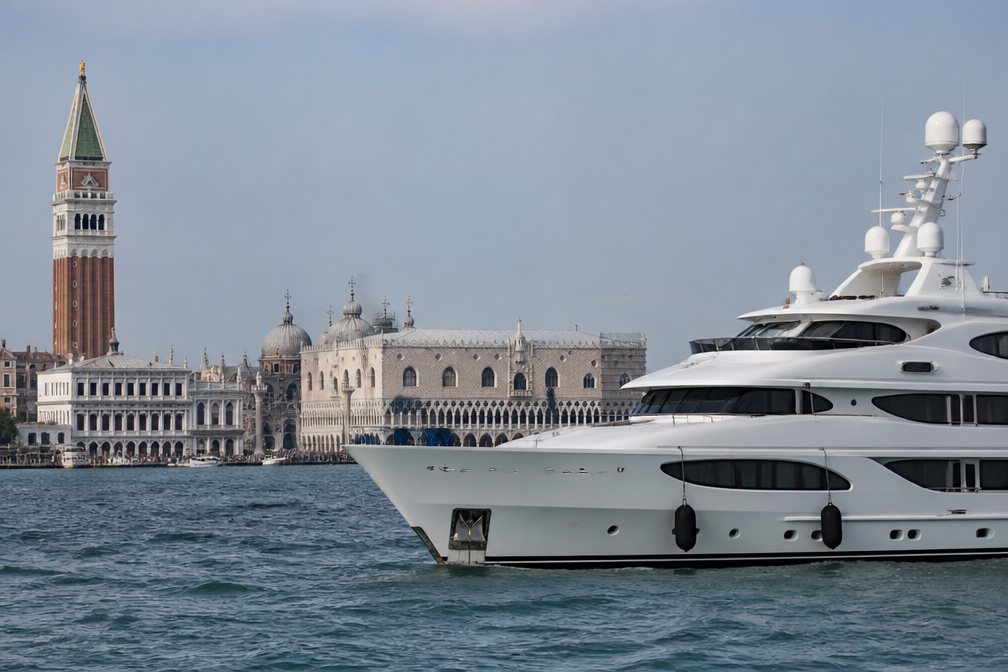 Ambassadeur Fertitta wekt woede in Venetië met superjacht