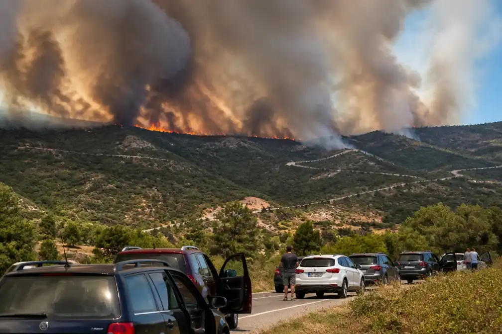 Grootste bosbrand dit jaar in Spanje woedt ongecontroleerd bij Zaragoza, 15.400 hectare verbrand