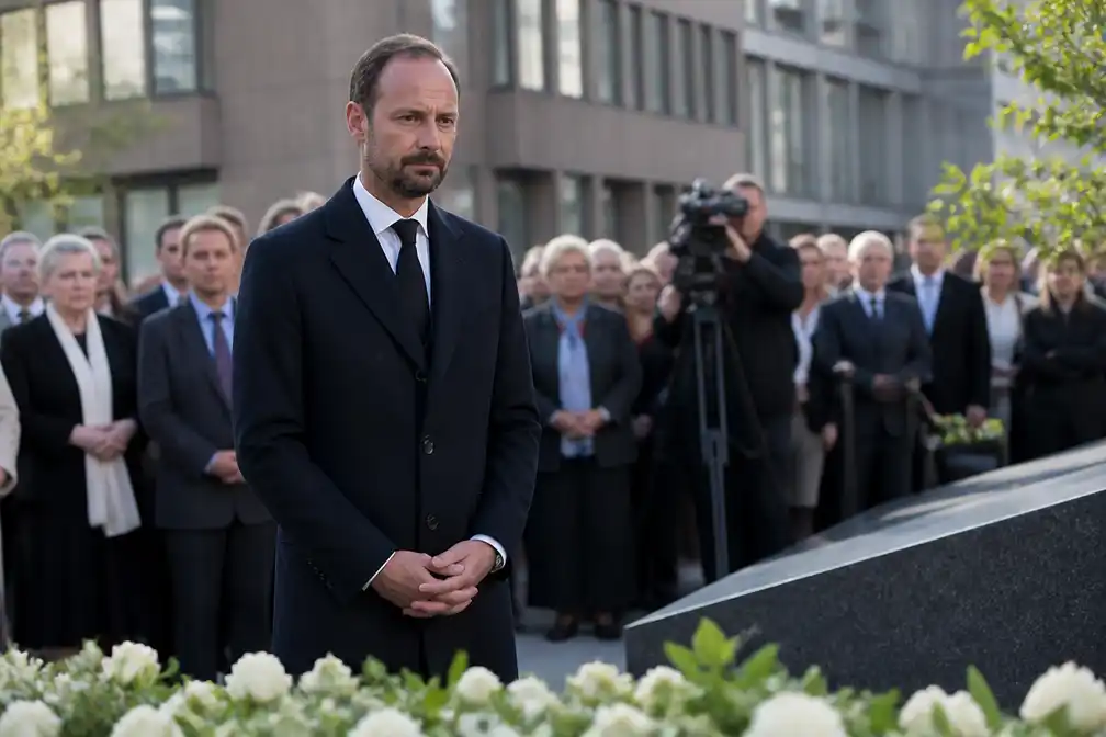 Kroonprins Haakon opent nationaal herdenkingsmonument voor aanslagen 2011