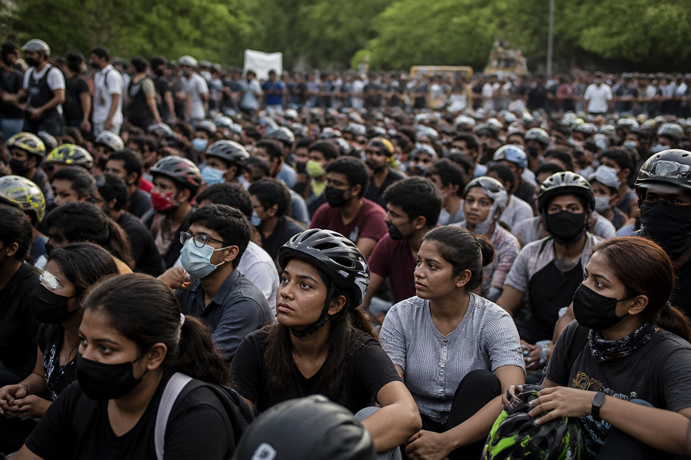 Indiase onderwijshervormingsprotesten gaan door na politiegeweld