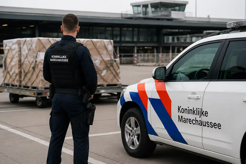Drie aanhoudingen voor diefstal smartphones van 5 miljoen euro op Schiphol