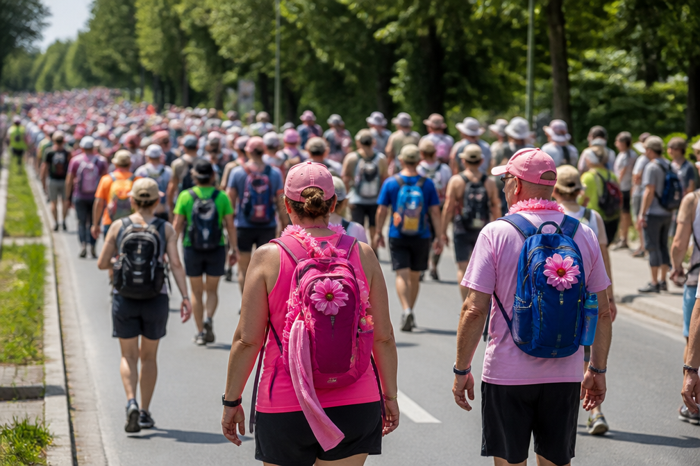 1249 lopers vallen uit op 'zwaarste dag' van Nijmeegse Vierdaagse
