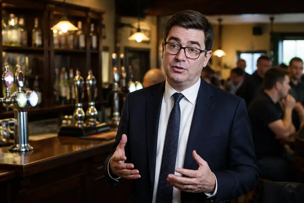 Britse premier Burnham verlaagt belasting voor pubs, clubs en muziekpodia met 20%