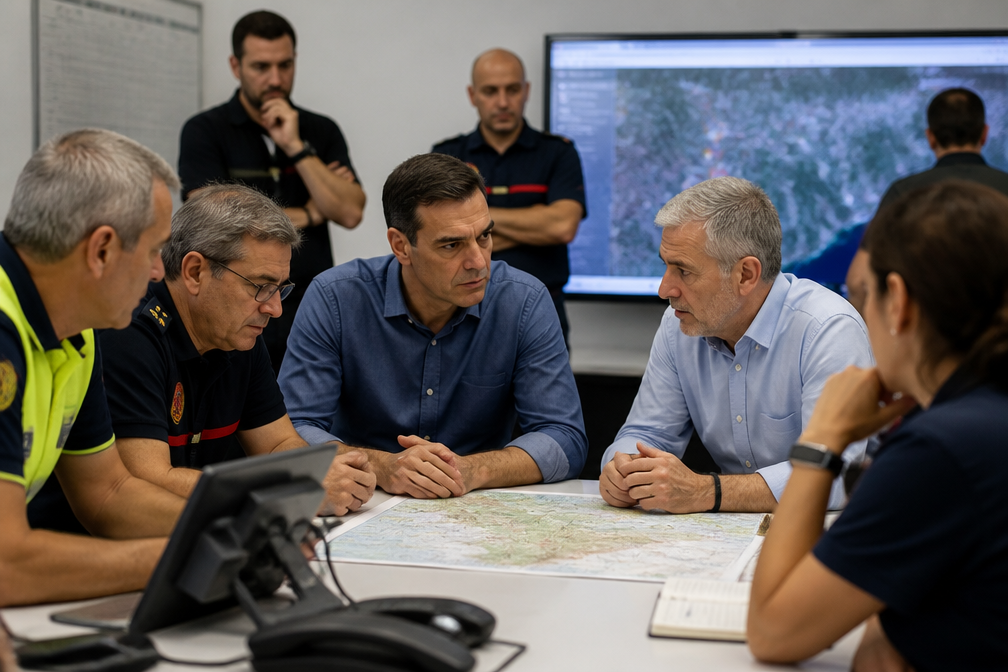 Spaanse premier Sánchez bezoekt zaterdag brandgebied ten westen van Madrid